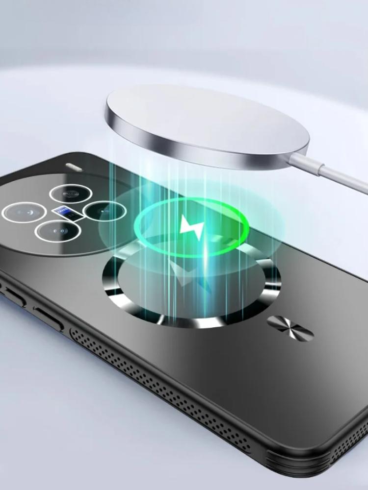 Lens Protection Film Magnetic Case for VIVO X200 Ultra Magsafe Wireless Charging Shockproof Cover for VIVO X200s X200Pro Mini
