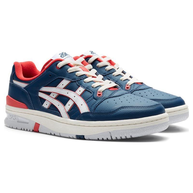 CDG x Asics EX89 Comfortable Versatile Low-Top Sneakers Men Sneakers Blue White Red 1201A981-400