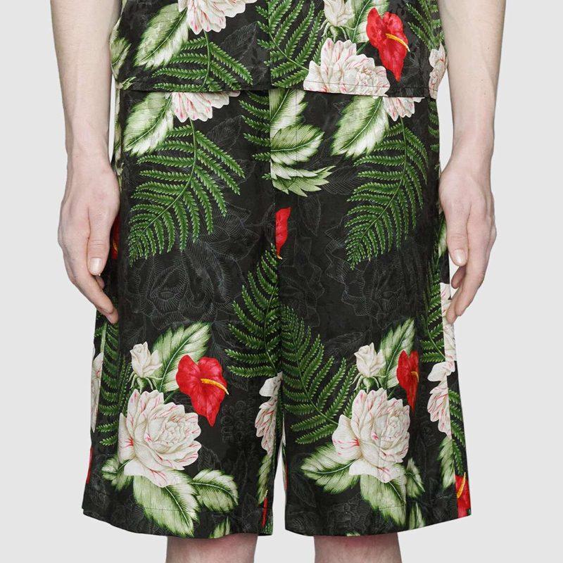 Gucci Casual Shorts Men's Black 619073-ZAEMQ-1030