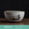 115ml Cute Cat Tea Cup Master Cup Personal Exclusive Tea Cup Ceramic Kung Fu Single Cup Ru Kiln Small Tea Cup Tea Bowl