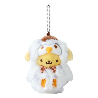Sanrio Maskot Tutucu Orman Pompompurin Peluş Anahtarlık 010154 (Küçük hayvanlar)