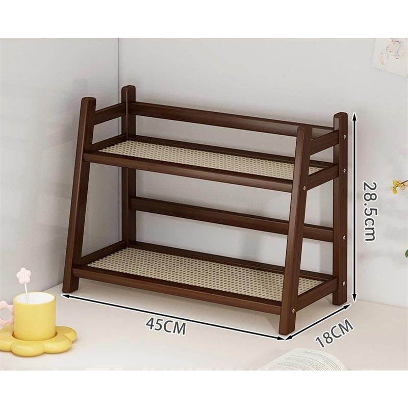 Multi Functional Kitchen Shelf Small Desktop Condiment Rack Tiered Storage Organizer For Oil Salt Sauce Vinegar Countertop Use