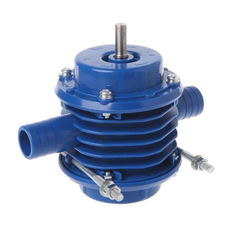 Multi-functional Hand Drill Pump, POM Material Self-priming Pump Does Not Need Power Supply for Water, Diesel and Other Media
