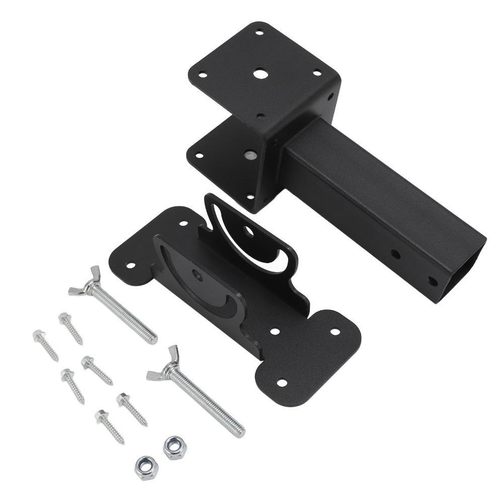 Black Support Brackets Adjustable Patio Roof Riser Hardware Riser Brackets Patio