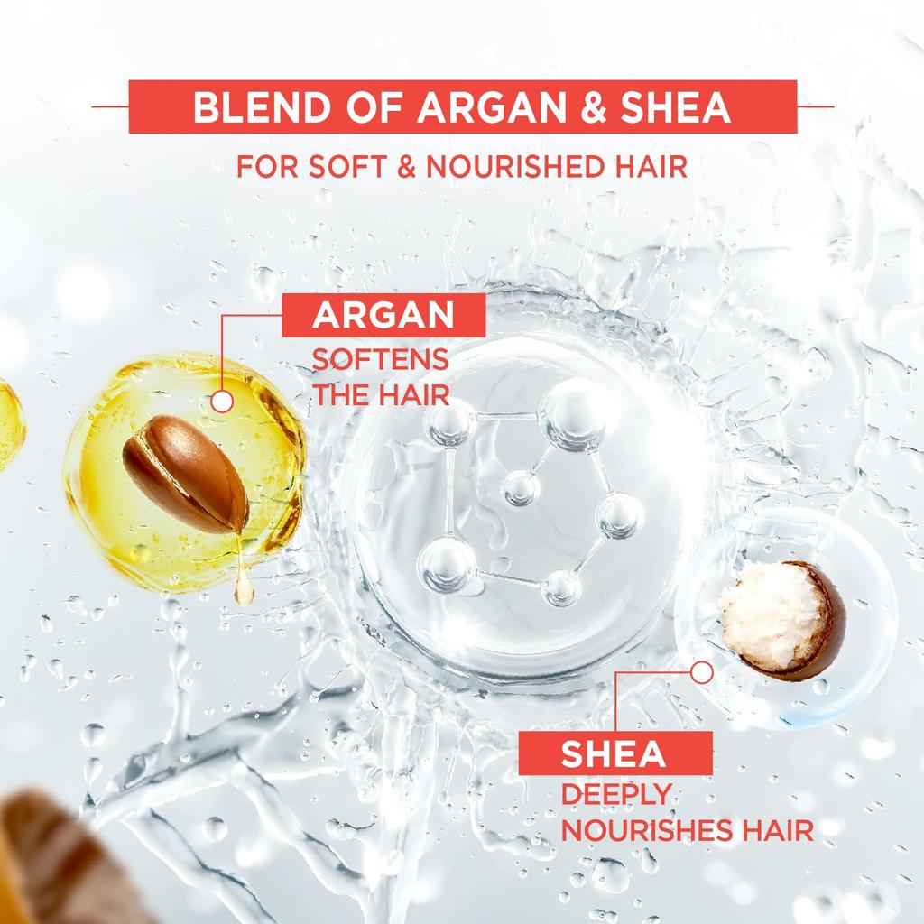 Livon Professional Nourishing Serum For Women And Men With Argan Shea Multivitamins 100ml Frizz-Free Hair Soft Strong Shine