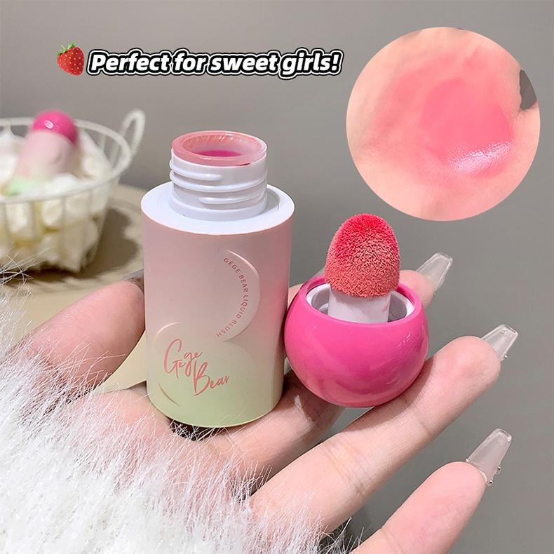 Liquid Blush & Cheek Tint 4 Colors - #NaturalMakeup K-Beauty For A Seamless Blend, Long-Lasting Flush, Your Secret To Youthful Glow