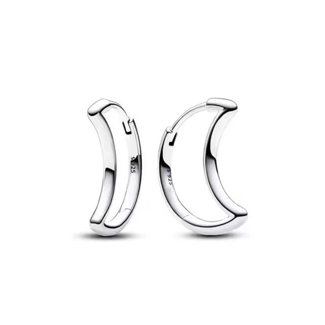 925 Silver Star Moon Earring Set, Sun Moon Star/Zircon Inlaid Design Vintage Trendy Stud Huggie Earrings for Women