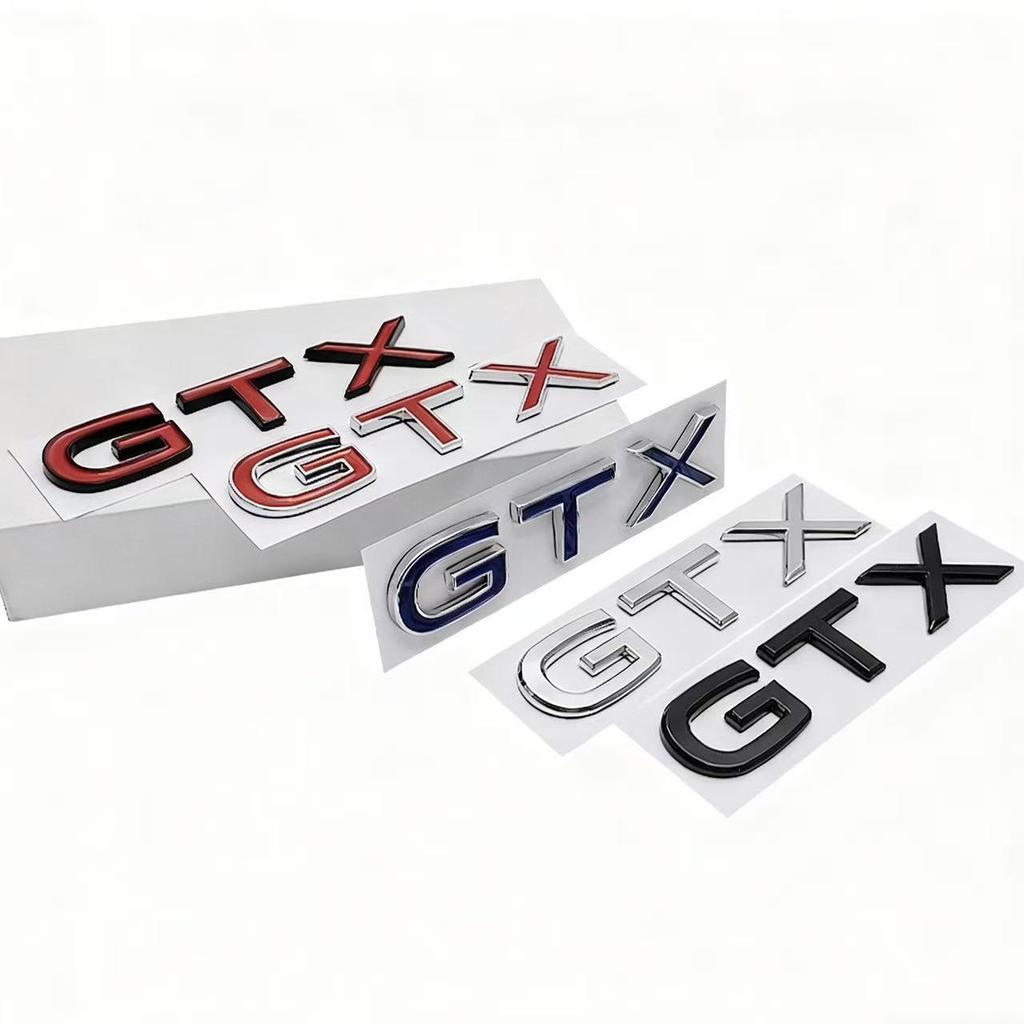 Volkswagen GTX Logo Auto Carrosserie Sticker voor Kofferbak & Zijkanten