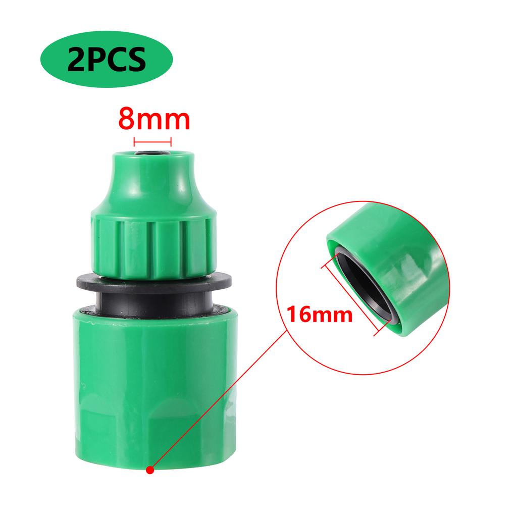 4/7mm8/11mm Garden Hose Connector 16mm Quick Connector Hose Adapter Garden Irrigation Hose Watering Accessories