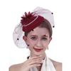 Pearl Cheongsam Hat Hair Ornament: Retro Shanghai Socialite & Bride Accessory