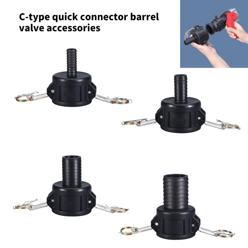 IBC Fuels Tank Adapter Connector Cams lock Hose Fittings Cams Lock Adapter Replacement Tank Drain Adapter Enduring