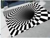 3D Optical Illusion Vortex Carpet - Bedroom & Living Room Floor Mat
