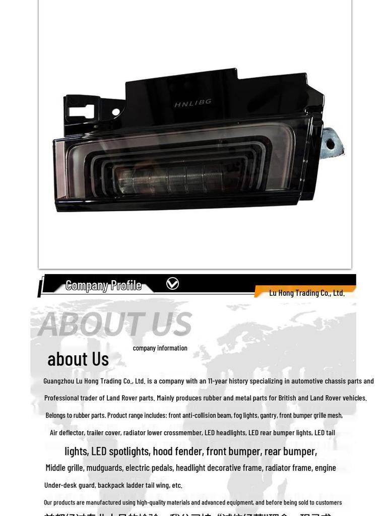 Compatible Rear Flat Inner Taillight for 2020 Range Rover Evoque (LR155850/LR155851)