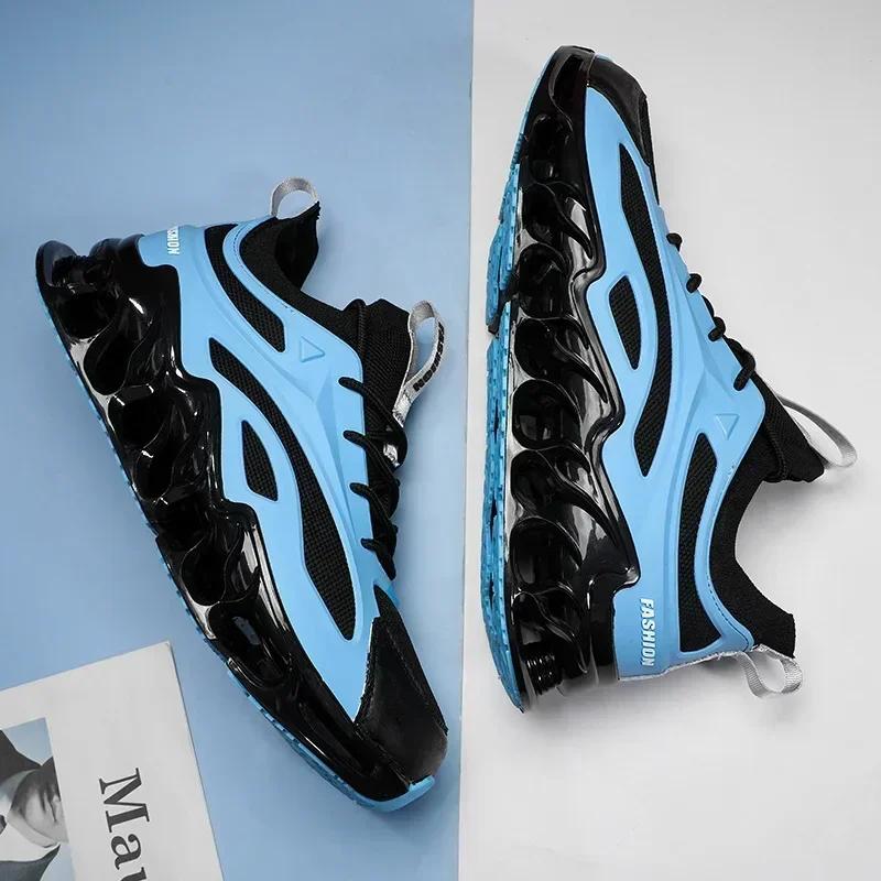 Spring and Autumn New Men's Sneakers Fashion Trend Versatile Casual Shoes Mesh Breathable Lightweight Sports Running Shoes