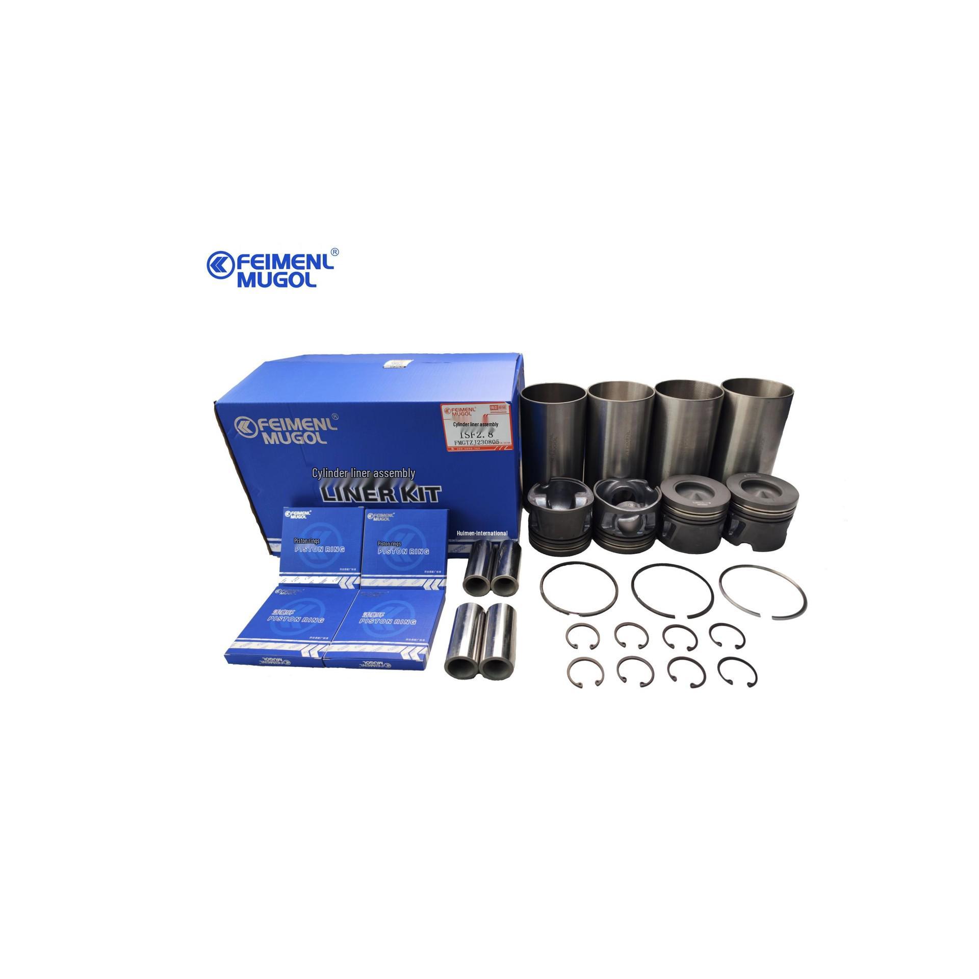 

Foton ISF2.8 Turbocharged Piston Ring & Cylinder Liner Car Parts Kit