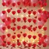 1.5m Heart Honeycomb Ball String Stereoscopic Valentines Day Decoration Lantern  Bridal Shower