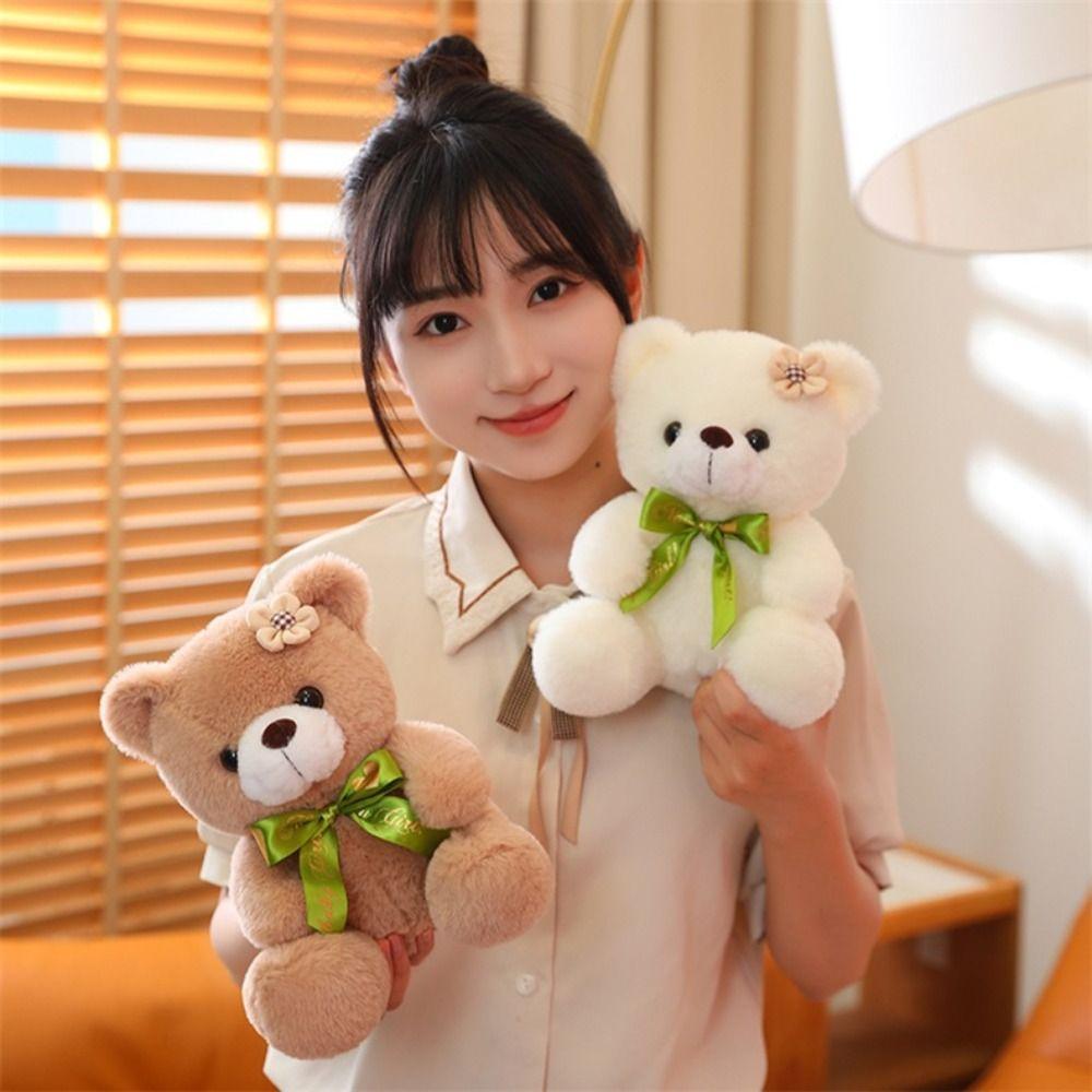 Bedroom Sofa Lovely Bear Plush Toys Home Decoration Bear Throw Pillows Headboard Cushion