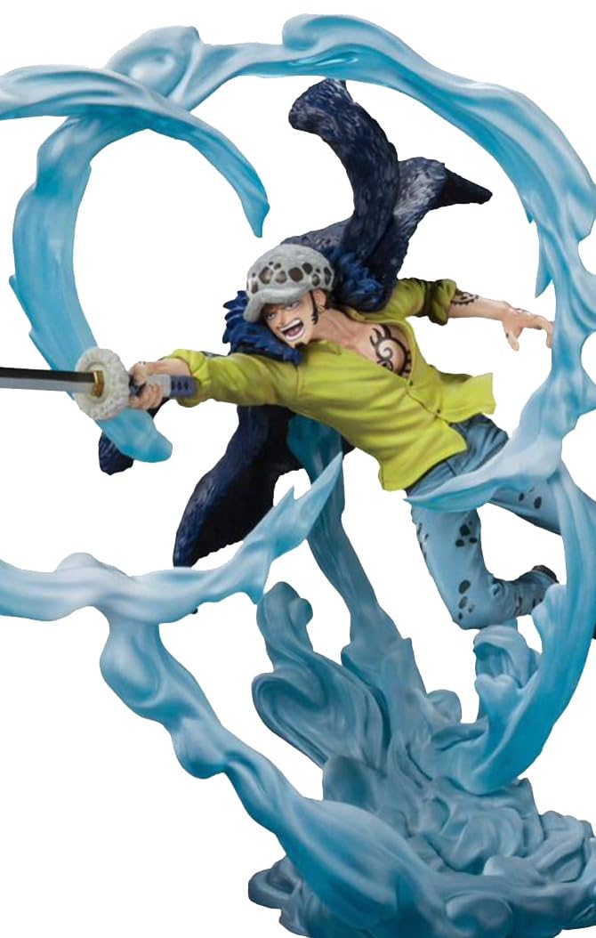 

Figuarts ZERO ONE PIECE [Super Fierce Battle] Trafalgar Law - Captain Three: Monster Battle on Onigashima - Approx. 240mm ABS & PVC Pre-painted