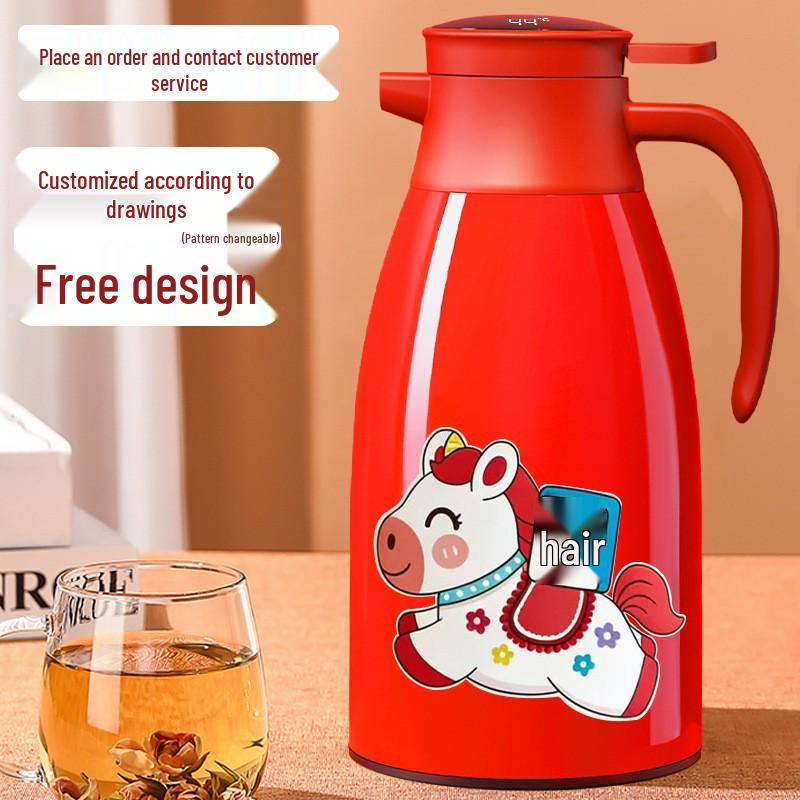 Thermos a Grande Capacità: Bollitore per Acqua Calda e da Ufficio, Ideale per Casa e Riunioni