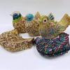 Strass Vogel Clutch - Elegante Abendtasche für Partys & Bankette