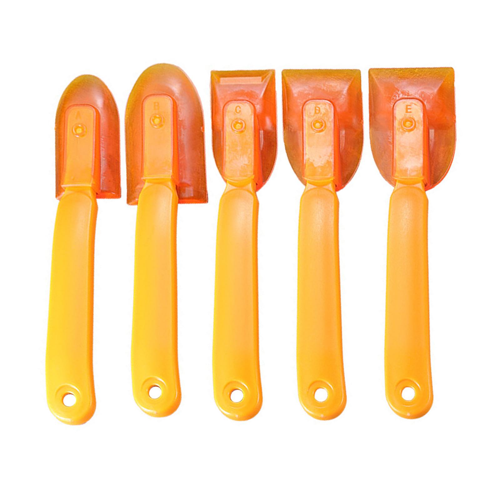 

Rubber Grout Scrapers Set 5Pcs Flexible Squeegee Ergonomic Handle Perfect For Glass Metal Stone Surfaces Maintenance 1