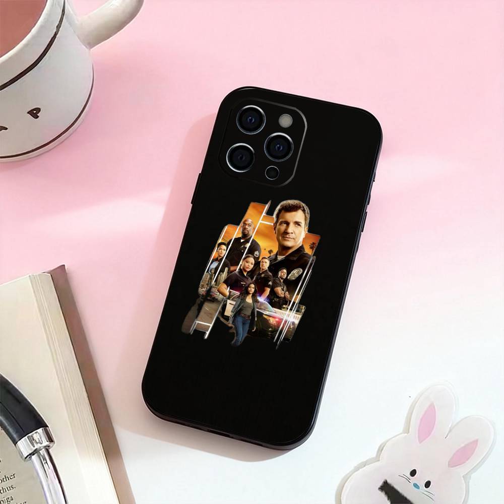 TV The R-rookie   Phone Case For iPhone 17,16,15,14,13,12,11 Plus,Pro Max,Soft Silicone Black Cover