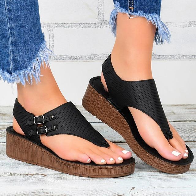 Sandalias Mujer Tacones Sandalias Plataforma Cuñas Zapatos Para Mujer  Sandalias De Verano Mujer Casual Chanclas comprar a buen precio — entrega  gratuita, reseñas reales con fotos — Joom