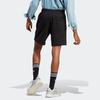 Adidas Pure Color Drawstring Casual Straight Shorts Men Bottoms Black IB2014