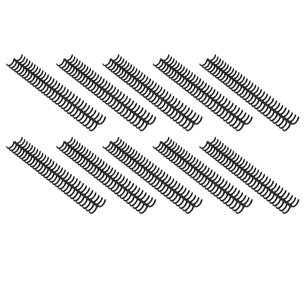 10PCS Plastic Binding Spines 19mm 30 s Comb Compatible with B5 Paper Size 150 Sheets Capacity