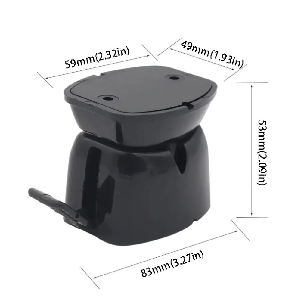 

Nylon Caravan Door Retainer White Plastic RV Push Catch Holder Door Hook Door Suction Trailer чорний