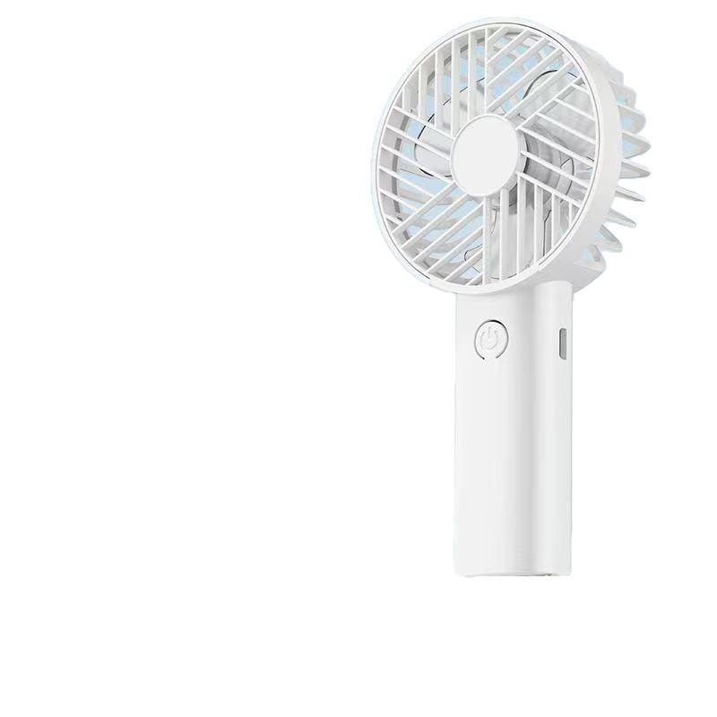 USB Rechargeable Portable Mini Handheld Fan with Phone Holder