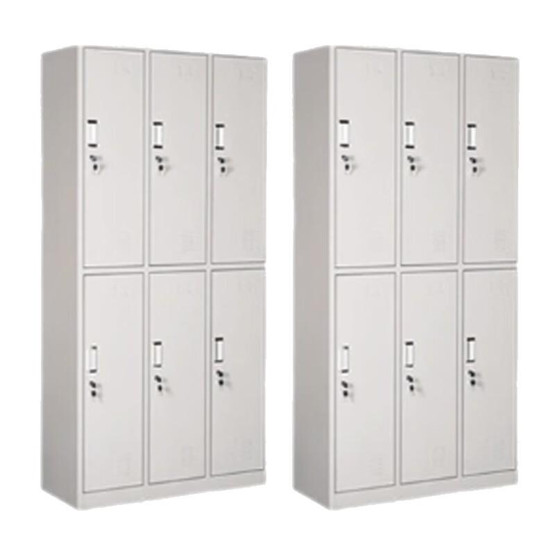Six-Door Metal Locker