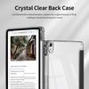 3+Y-fold Flip Clear Cover For iPad 10th 11th Gen 2025 7/8/9 10.2'' Start Case For Air 4 5 6 7 11 For Air 2 9.7 Pro 11 Mini 6 7