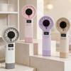 199 Wind Speeds Mini Bladeless Personal Fan USB Rechargeable Highspeed Cooling Fan  Camping
