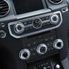 5x Console Volume Radio AC Knobs Switch Button Cover for For Discovery 4 LR4 LR2