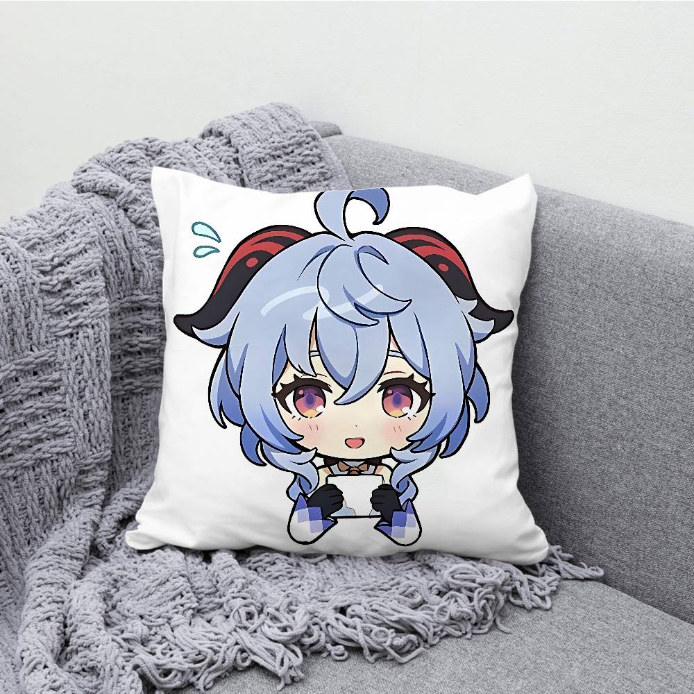 

Ganyu Pillow Case For Sofa Decor Car Office Room Printing Cushion Cover Decorations and Protector 30cmx30cm