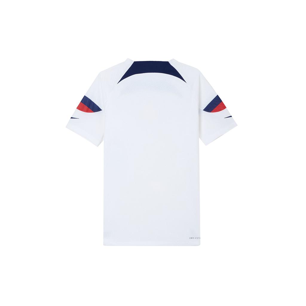 Nike 2022/23 Katar Weltmeisterschaft Logo Print Fußball Kurzarm T-Shirt Spielerversion Heim Herren Tops Weiß DN0638-101