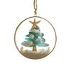 2D Flat Acrylic Coastal Christmas Tree Decoration Ocean Theme Home Decor And Room Decoration
