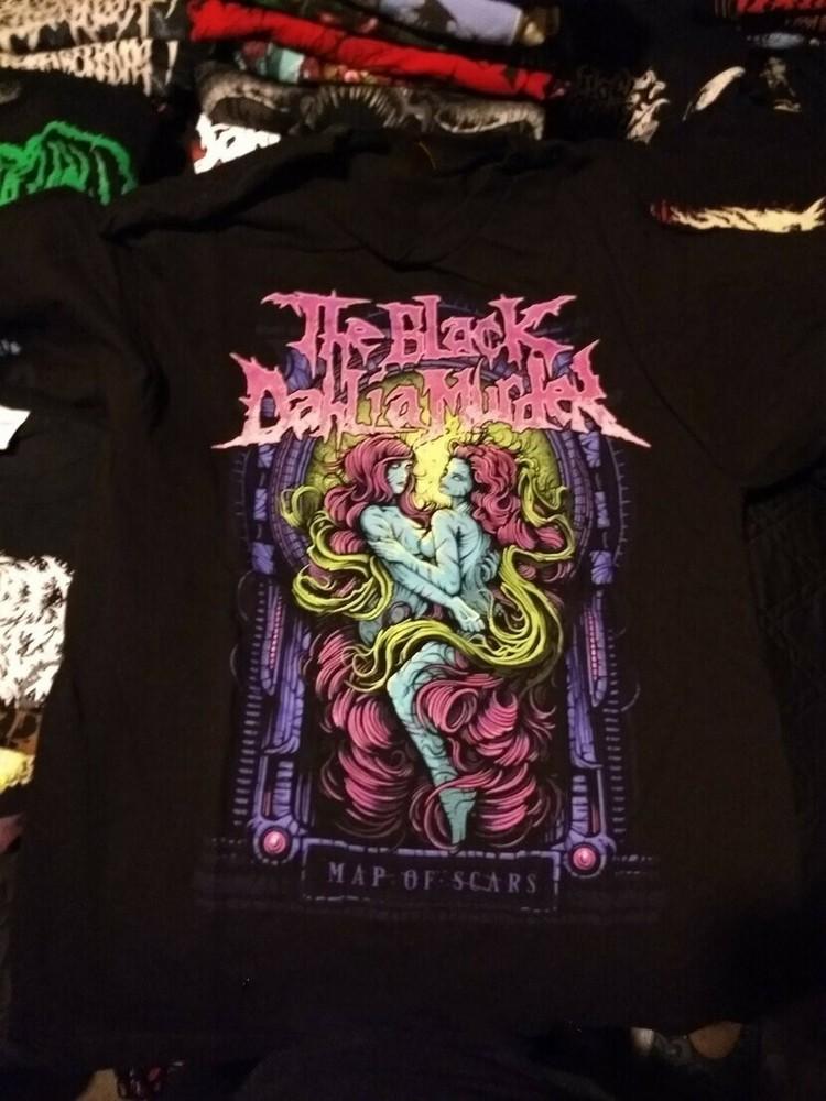 

The Black Dahlia Murder - Map of Scars Unisex Cotton All Size Shirt Li1526 Unisex T-Shirt XXXXL