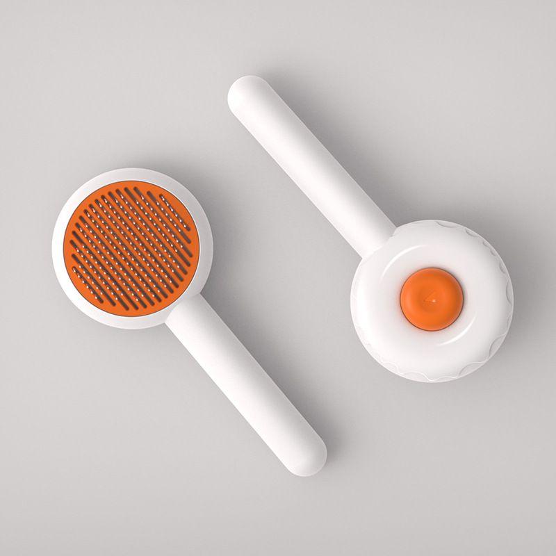 

Donut Pet Comb Handy Gadget Cat Comb Dog Needle Comb Pet Hair Remover Pet Brushing Floating Hair Pet Supplies Donut comb-White]