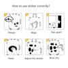 50PCS Funny Cat Sticker Creative Diy Laptop Case Water Bottle Sticker