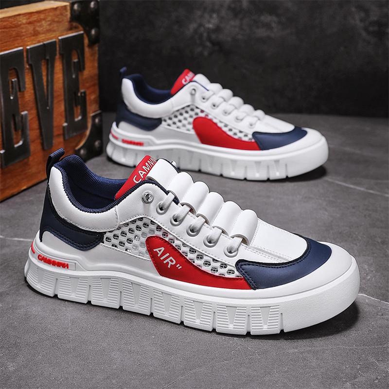 Fashion Summer Men Shoes 2025 New Men Casual Shoes Quality Fashion Breathable Mesh Designer Luxurious Flat Outdoor Man Casual Sneakers