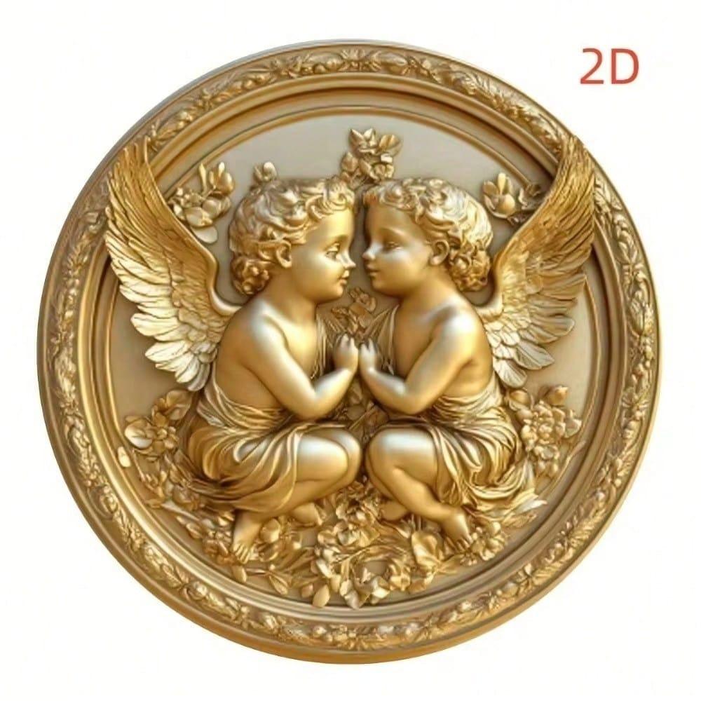 Vintage Metal Apple Basket with Faux Fruit and Checkered Linen for Farmhouse Kitchen Decor