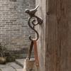 Rust Proof Coating Bird Decorative Hanger Rustic Key Organizer  Entryway Decoration