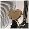 Women's 2024 Heart-Shaped Crossbody Bag - Trendy, Cute, Mini Shoulder Bag for Girls