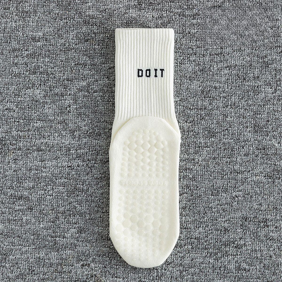 

Женские фитнес-носки до щиколотки, модные носки средней длины для пилатеса и йоги, противоскользящие, влагоотводящие, дышащие, носки-следки для спортивных занятий