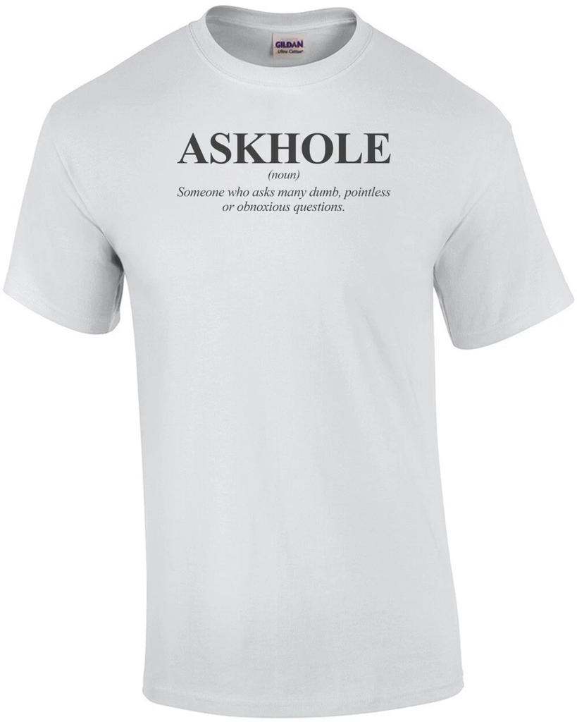 Askhole Definition Shirt shirt