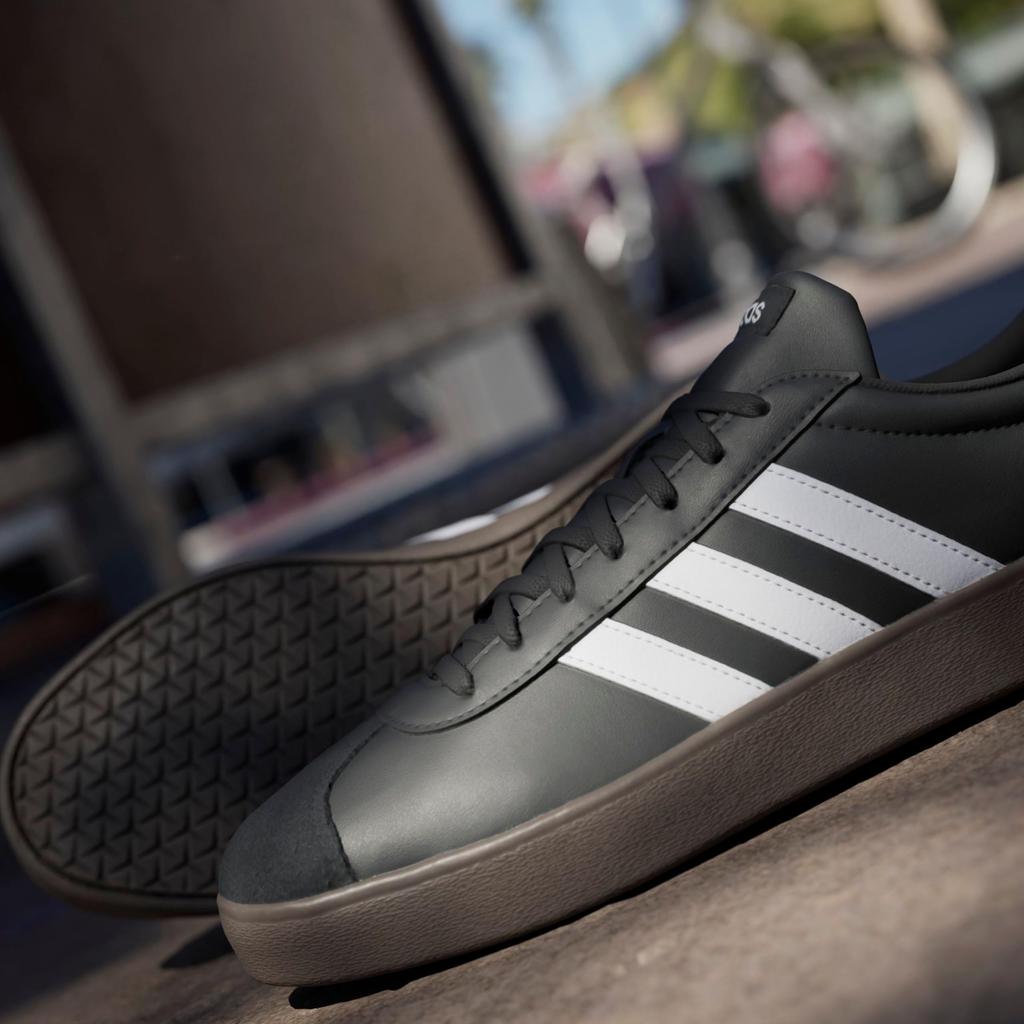 Adidas VL COURT Base Sneakers NLF52 Black Size Men's 26.5cm