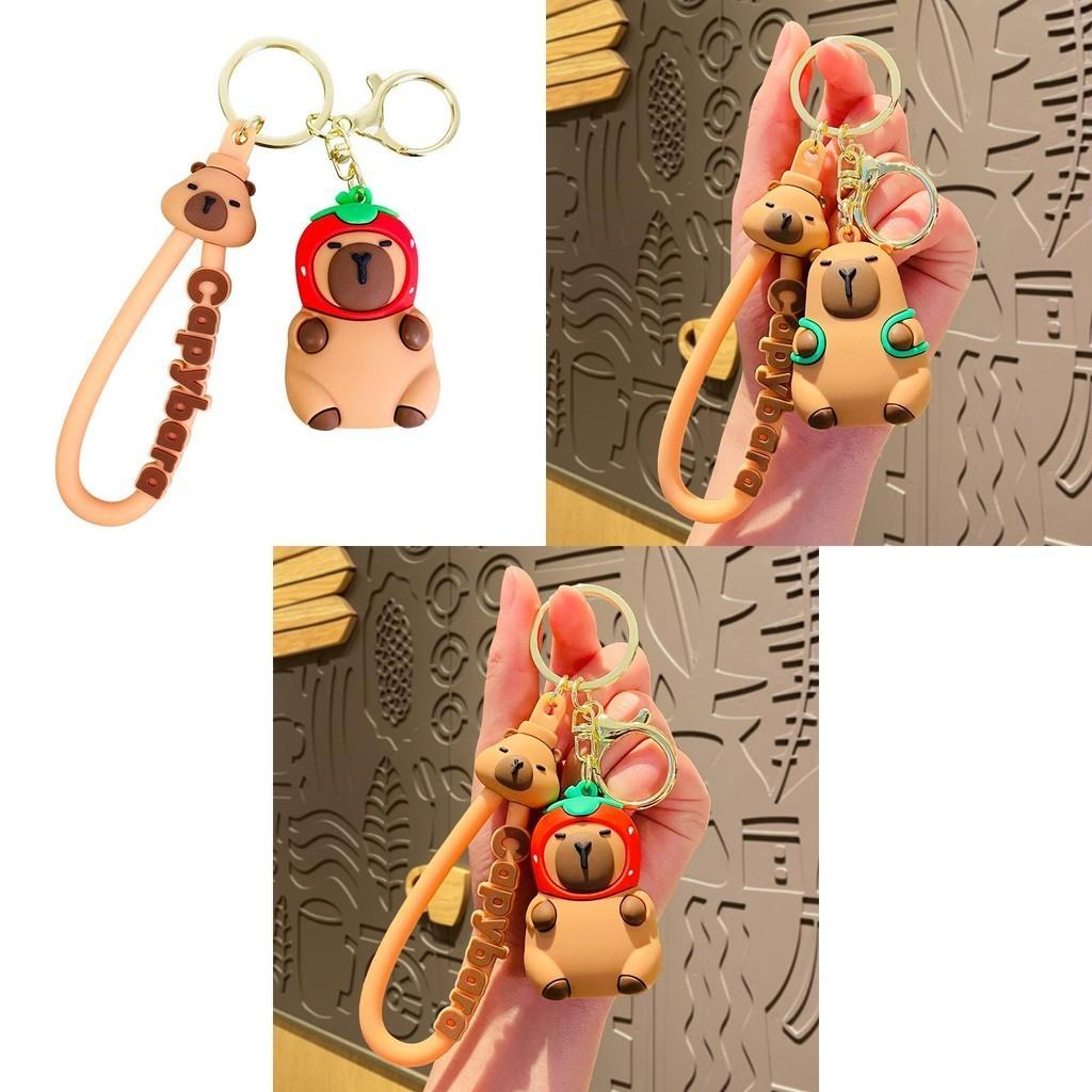 Cute Capybara Keychain Car Accessories Ideal For Parties And Gatherings