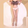 Sexy Women Plus Size Deep Crotch Pantyhose Elastic High Waist Soft Stretchy See Through Skinny Stocking Legging Ootd Ol Fashion